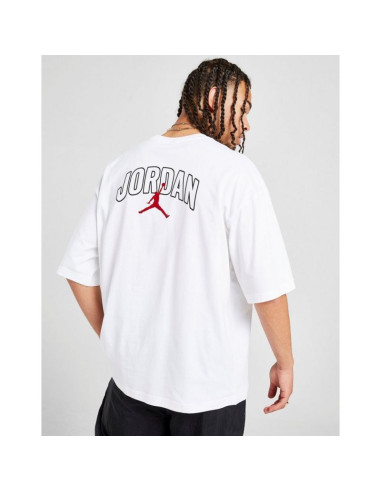 Koszulka męska air jordan brooklyn arch logo t-shirt biała - ii2344-100