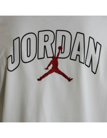 Koszulka męska air jordan brooklyn arch logo t-shirt biała - ii2344-100
