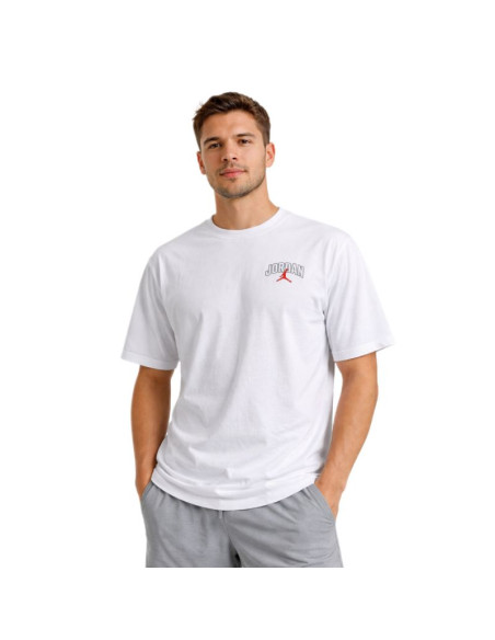 Koszulka męska air jordan brooklyn arch logo t-shirt biała - ii2344-100
