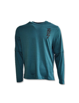 Bluza air jordan zion longsleeve shooting shirt dark teal green/black/black - dj5871-393