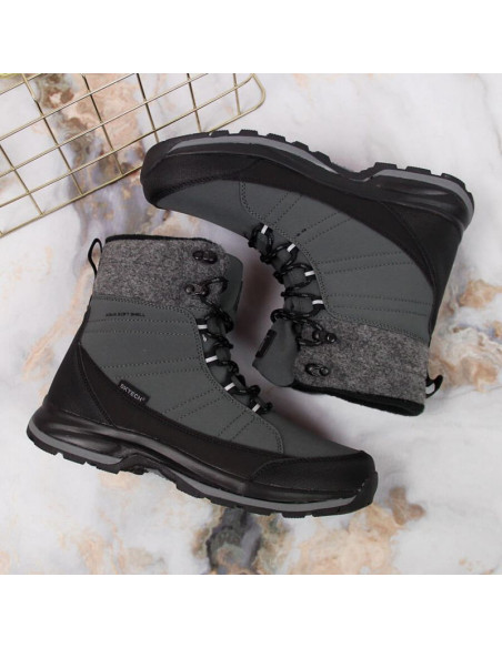 Śniegowce zimowe wodoodporne szare dk