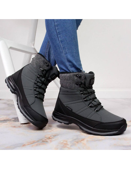 Śniegowce zimowe wodoodporne szare dk