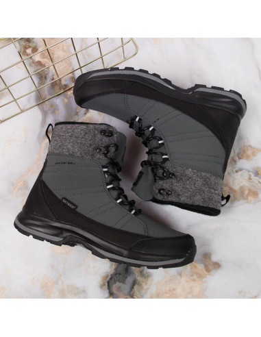 Śniegowce zimowe wodoodporne szare dk