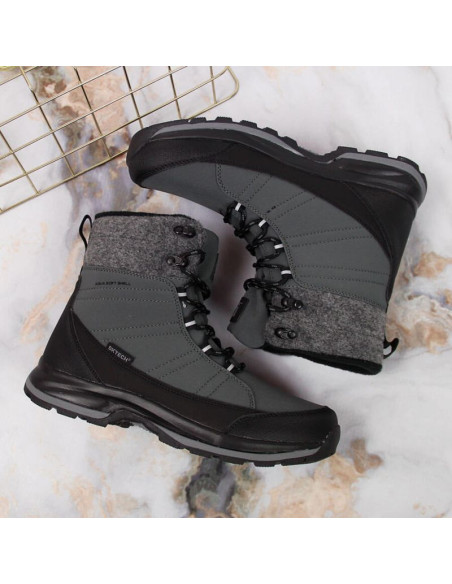 Śniegowce zimowe wodoodporne szare dk