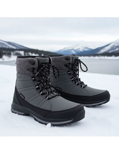 Śniegowce zimowe wodoodporne szare dk