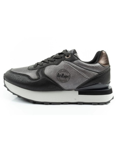 Lee cooper buty sportowe sneakersy damskie modne wygodne wytrzymałe szare czarne