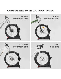 Rockbros składany stojak rowerowy 24-27,5" czarny 2