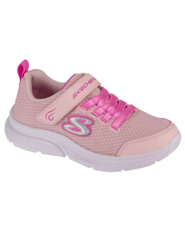 Skechers wavy-lites - blissfully free 303522l-ltpk różowe 33