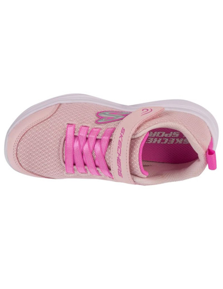Skechers wavy-lites - blissfully free 303522l-ltpk różowe 33