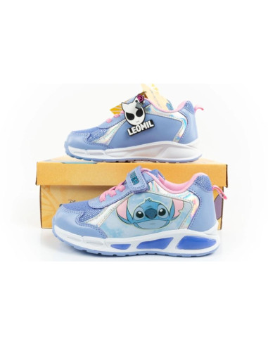 Leomil stitch buty sportowe dziecięce sneakersy lekkie na rzep led