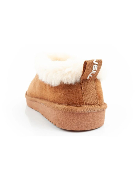 O'neill tammy buty papcie botki damskie ocieplane wsuwane modne ciepłe brązowe