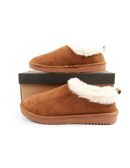 O'neill tammy buty papcie botki damskie ocieplane wsuwane modne ciepłe brązowe