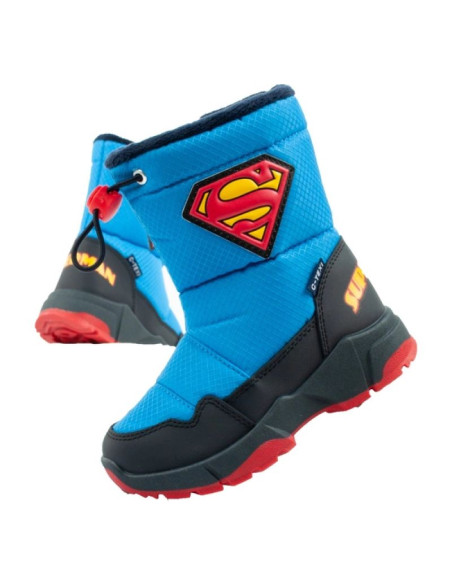 Leomil buty zimowe śniegowce dziecięce superman ciepłe dla chłopca