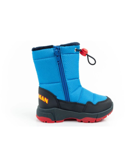 Leomil buty zimowe śniegowce dziecięce superman ciepłe dla chłopca