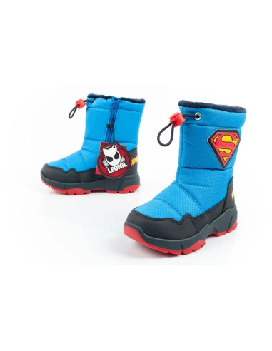 Leomil buty zimowe śniegowce dziecięce superman ciepłe dla chłopca