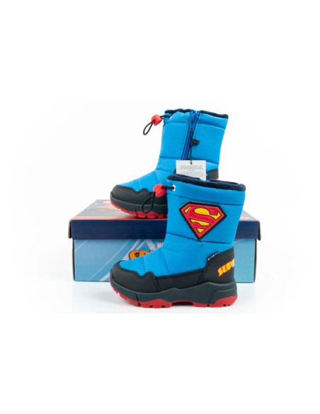 Leomil buty zimowe śniegowce dziecięce superman ciepłe dla chłopca