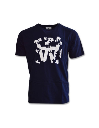 Koszulka wood wood ace puzzle t-shirt navy - 10295703-2222-7000