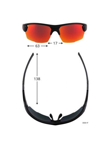 Okulary goggle frank e929-3p brown demi/ yellow