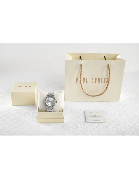 Zegarek damski paul lorens pl9656b3-3c1 + box