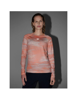 Longsleeve rowerowy szybkoschnący damski 4f 4fwss25tflof344-70a 2