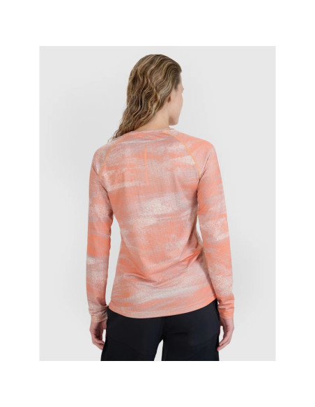 Longsleeve rowerowy szybkoschnący damski 4f 4fwss25tflof344-70a