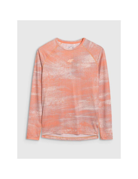 Longsleeve rowerowy szybkoschnący damski 4f 4fwss25tflof344-70a