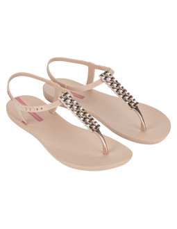 Sandały damskie ipanema class modern craft sandal fem japonki klapki beżowe (83508-ar032)