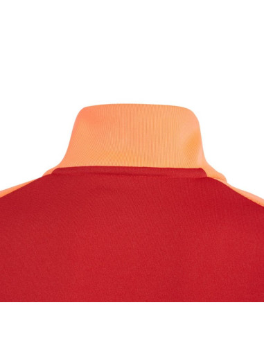 Bluza dla dzieci adidas tiro 24 competition training top czerwono-pomarańczowa is1652