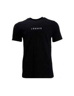 Koszulka sportowa t-shirt męski air jordan jumpman embroidered air crew czarna - dm3182-010