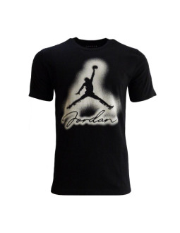 Koszulka sportowa męska air jordan flight mvp czarna - hj2330-010