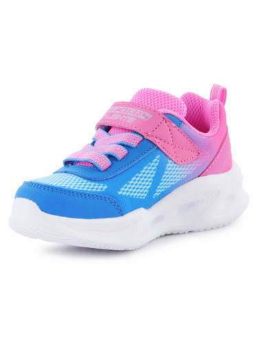 Buty skechers s lights-skechers sola glow - ombre deluxe jr 303714n