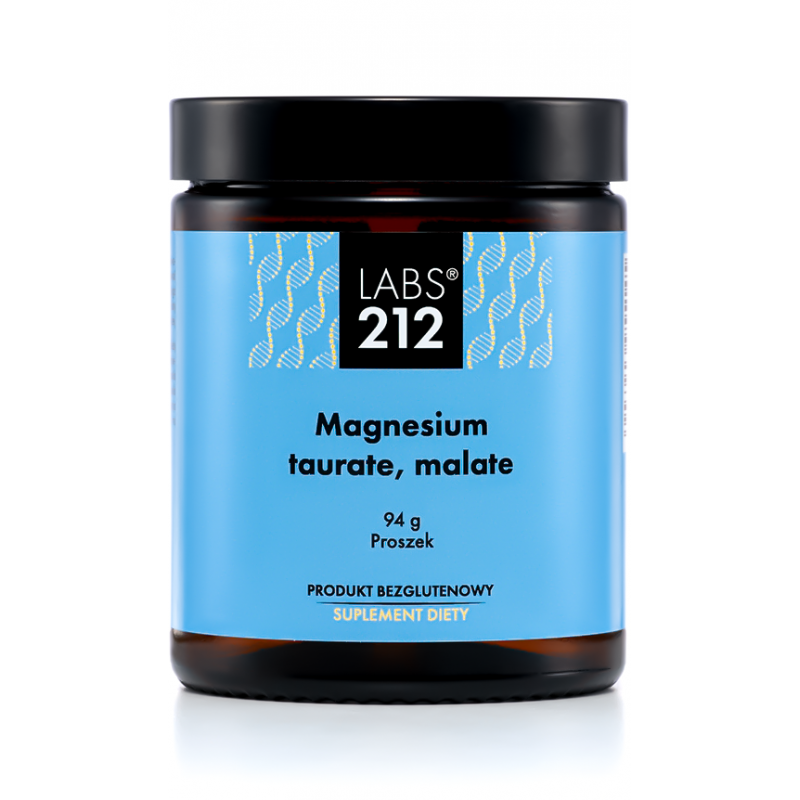 Magnesium Taurate, Malate - Taurynian i Jabłczan magnezu (72 g)