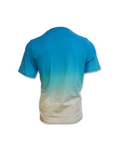Koszulka treningowa puma melo fade t-shirt blue atoll - 535116-1