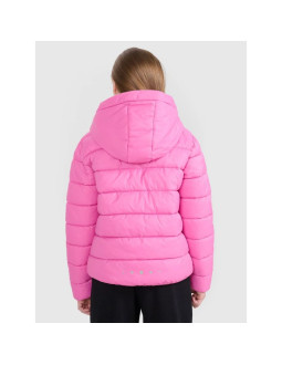 Kurtka puchowa z wypełnieniem syntetycznym dziewczęca 4f 4fjraw25tdjaf0816-54s 2