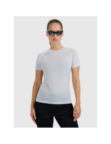 Koszulka trekkingowa z wełną merino damska 4f 4fwaw25tftsf1527-34s