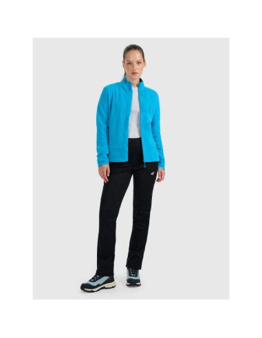 Koszulka trekkingowa z wełną merino damska 4f 4fwaw25tftsf1527-34s