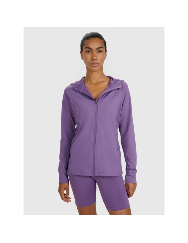 Bluza treningowa regular szybkoschnąca damska 4f 4fwaw25tfswf585-53s