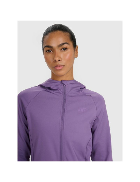 Bluza treningowa regular szybkoschnąca damska 4f 4fwaw25tfswf585-53s