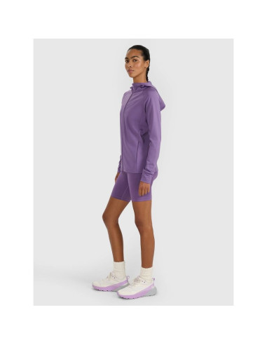 Bluza treningowa regular szybkoschnąca damska 4f 4fwaw25tfswf585-53s