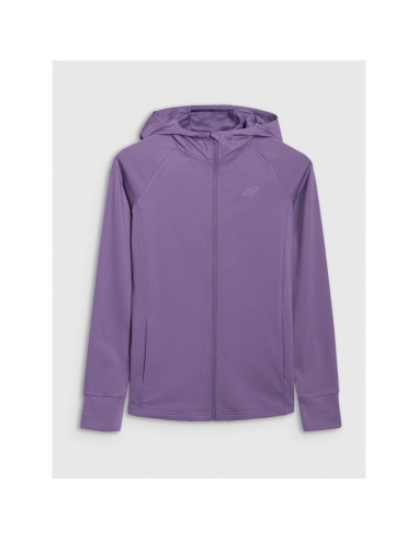 Bluza treningowa regular szybkoschnąca damska 4f 4fwaw25tfswf585-53s
