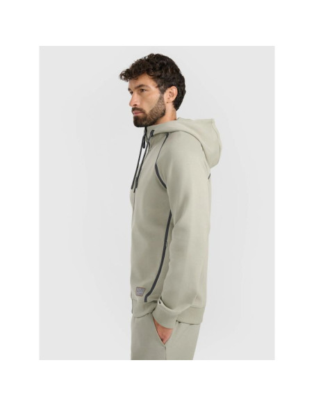 Bluza dresowa rozpinana z kapturem męska 4f 4fraw25tswsm2456-47s