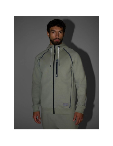 Bluza dresowa rozpinana z kapturem męska 4f 4fraw25tswsm2456-47s