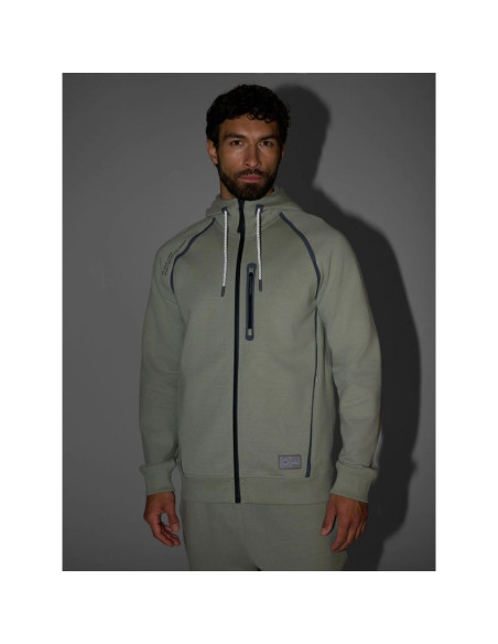 Bluza dresowa rozpinana z kapturem męska 4f 4fraw25tswsm2456-47s