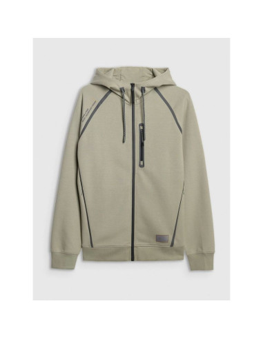 Bluza dresowa rozpinana z kapturem męska 4f 4fraw25tswsm2456-47s