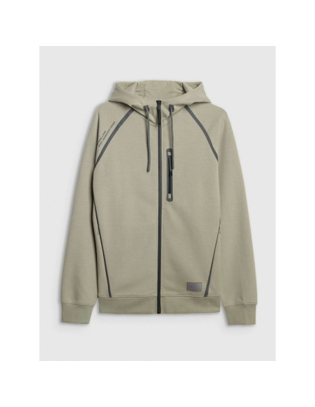 Bluza dresowa rozpinana z kapturem męska 4f 4fraw25tswsm2456-47s