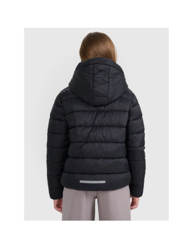 Kurtka puchowa z wypełnieniem syntetycznym dziecięca uniseks 4f 4fjraw25tdjau0804-20s