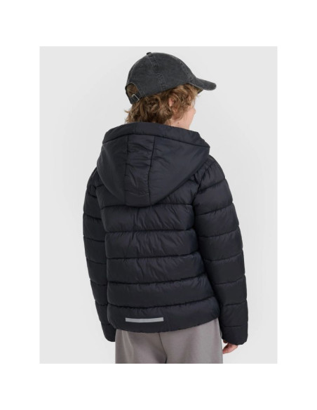 Kurtka puchowa z wypełnieniem syntetycznym dziecięca uniseks 4f 4fjraw25tdjau0804-20s