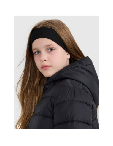 Kurtka puchowa z wypełnieniem syntetycznym dziecięca uniseks 4f 4fjraw25tdjau0804-20s