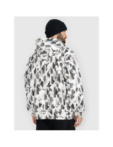 Bluza dresowa loose z kapturem męska 4f 4fraw25tswsm2569-91a