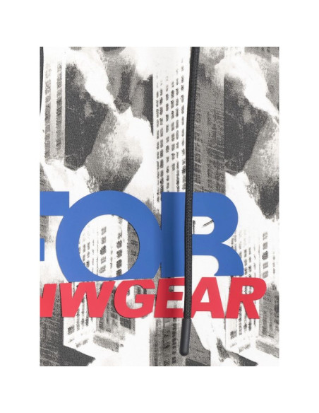 Bluza dresowa loose z kapturem męska 4f 4fraw25tswsm2569-91a